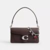 Crystal Motif Chain Bag Charm