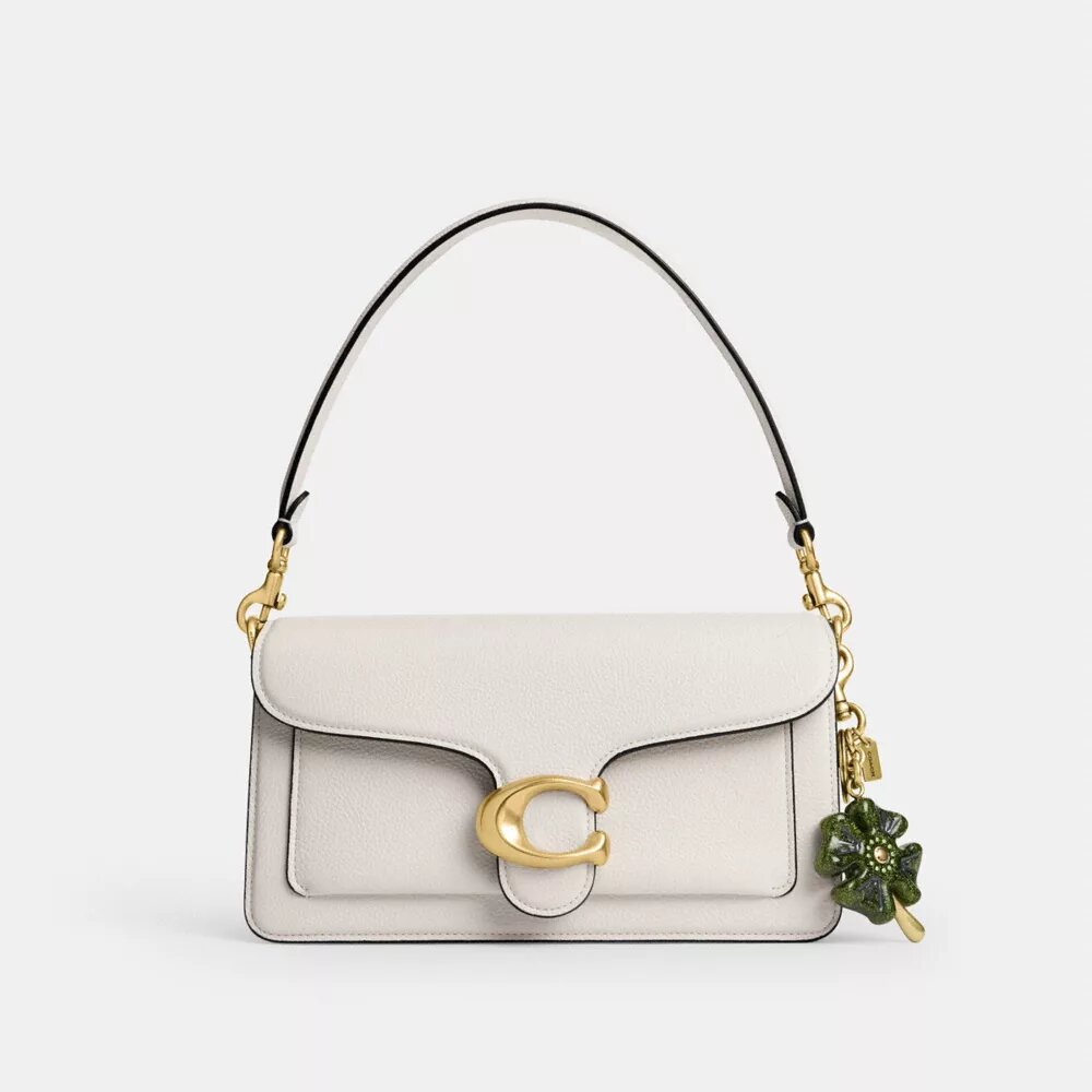 Four Leaf Clover Bag Charm